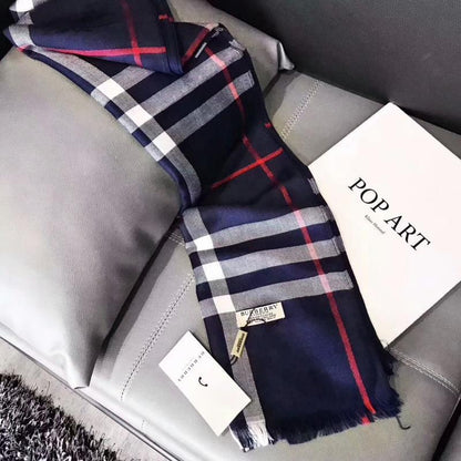 BSC3 cashmere blend 70-180CM Scarf Can choose with box