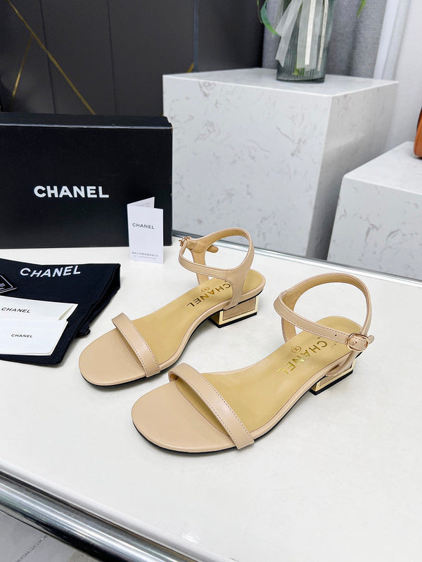 GCS1 Slippers Women 3.5CM 6.0CM shoes 35-41 With box