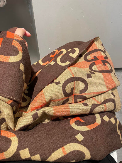 XGC26 Cashmere blend 70-180CM Scarf