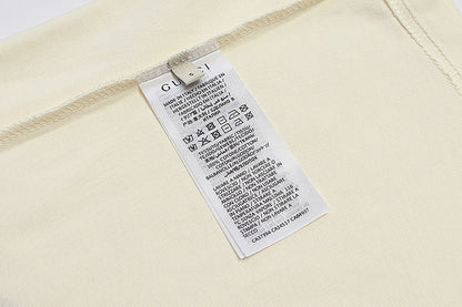 GUC033 New  Men's and women's letter T-shirt Clothing
