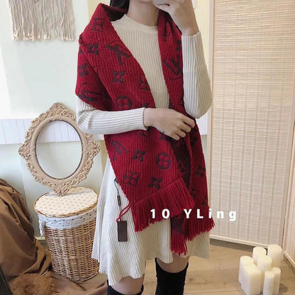 LSC5 Wool blend 35-180CM Scarf