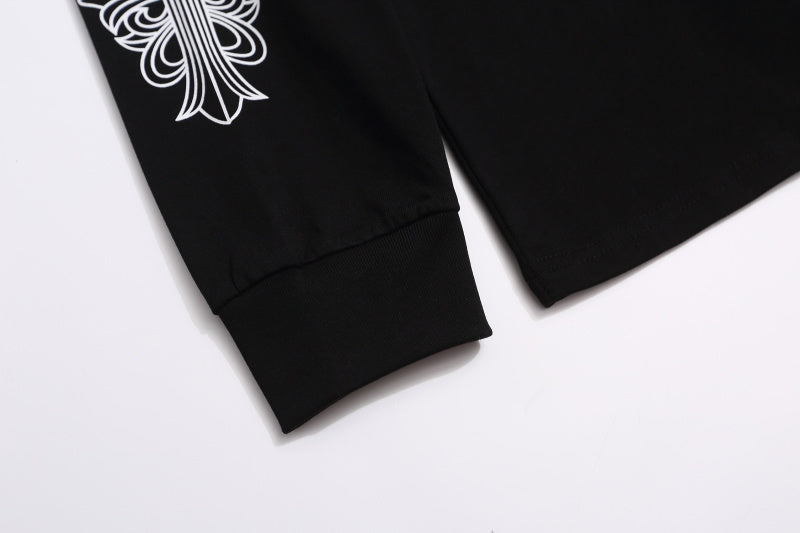 KLC23  New men's and women's pure cotton long sleeved casual clothes