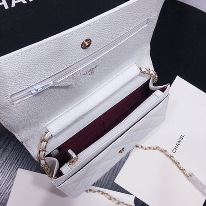 XCP016 Bag leather 19-13-4CM Bag Gold
