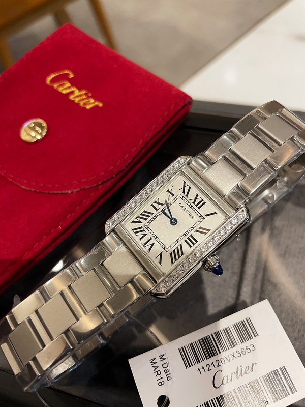 CW77  316L stainless steel version, couple watch 27*34mm/24*31mm
