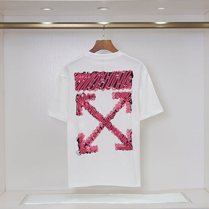 OFFC35   Men's and women's summer short-sleeved T-shirt clothes