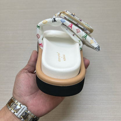 YLS5 Leather Slippers Size 36-45 Shoes with Box