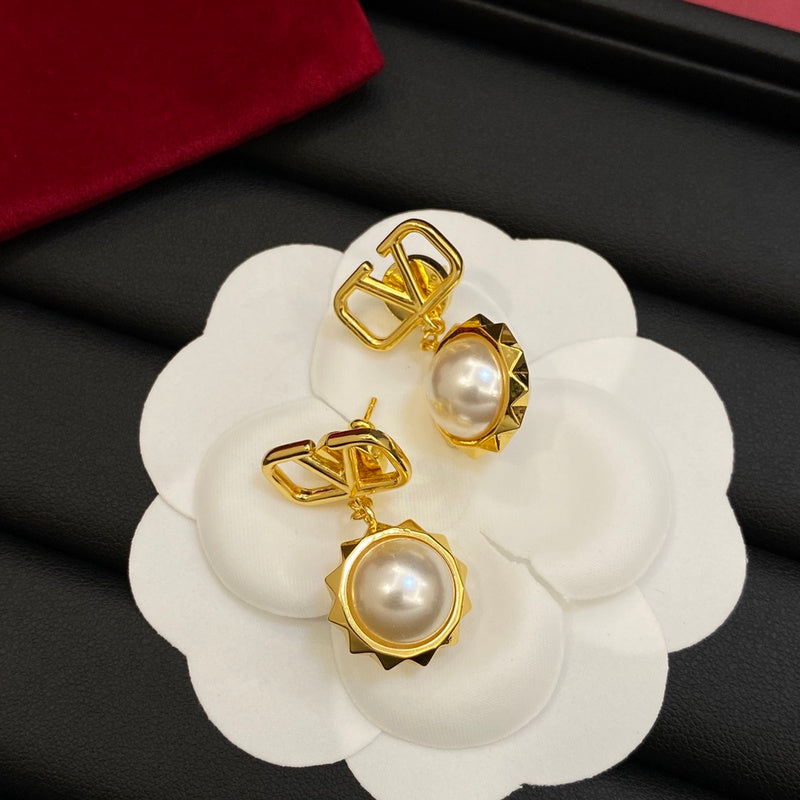 VLE8 New Women's Fashion Gold Plated Earrings Jewelry