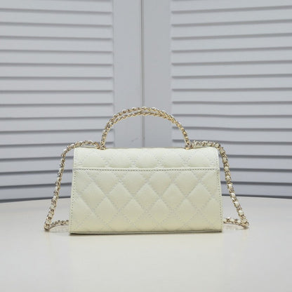 LCP01 Leather shoulder bag 19-10-4.5CM Bags