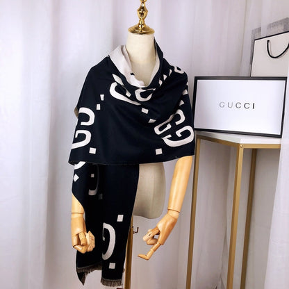 XGC11 cashmere blend 65-190CM Scarf
