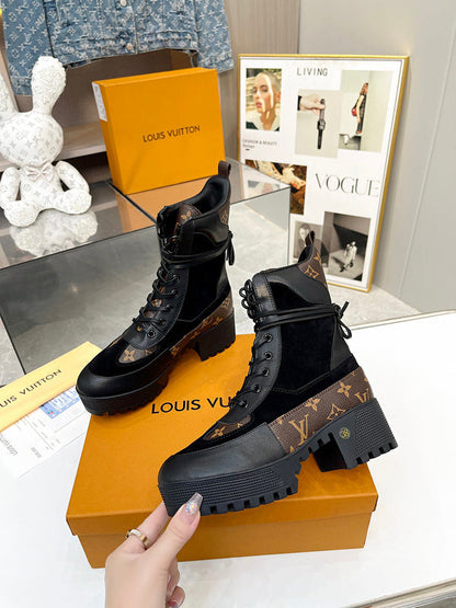 OLS28 Leather Women Shoes 35-42 with box