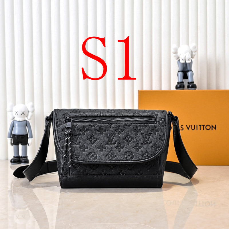 LLP016 Leather bag 26.6-17-11CM Bags