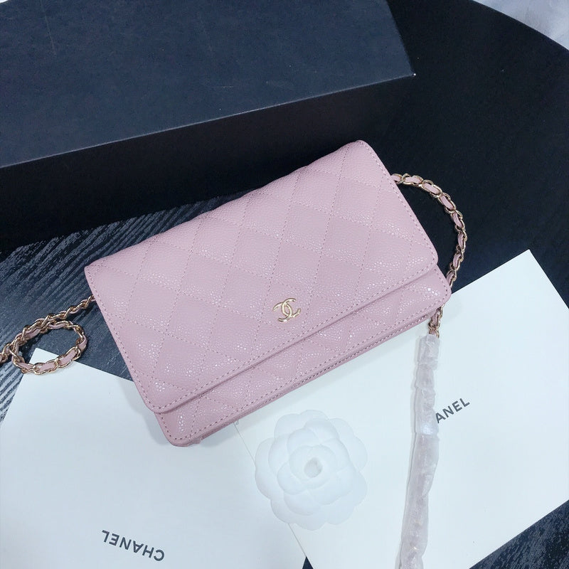 XCP016 Bag leather 19-13-4CM Bag Gold