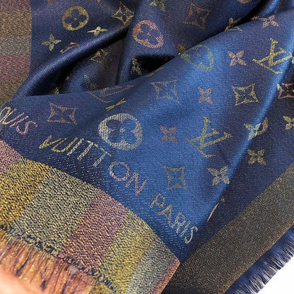 LSC3 Silk cotton 140-140CM scarf Can choose With box