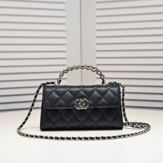 LCP01 Leather shoulder bag 19-10-4.5CM Bags