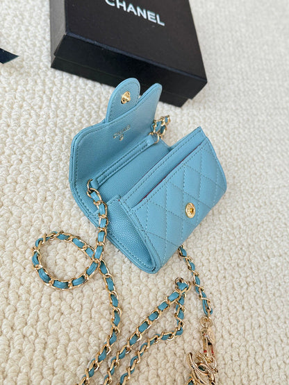LCP02 Wallet Bag 13.1-7.5-2.1CM Leather bags with box