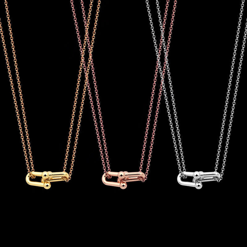 TN011  Women's  stainless steel necklace jewelry