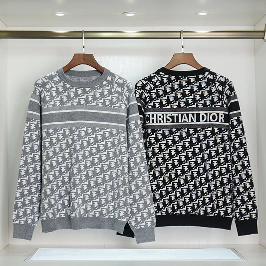 DIC190 New men's and women's autumn and winter sweaters, pullover sweaters, and clothing