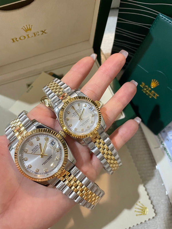 RW24  Journal new color couple mechanical watch 36mm*12mm/31mm*12mmCITIZEN movement