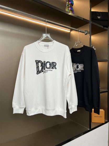 DIC132  New men's and women's round neck long sleeved sweatshirt casual clothes