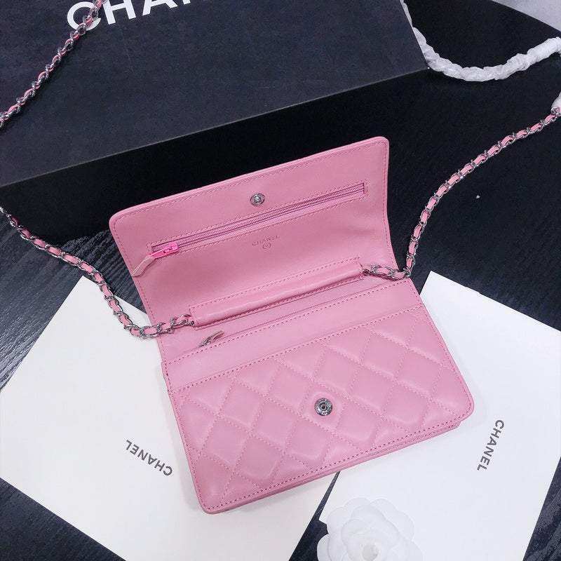 XCP017 Bag leather 19-13-4CM Bag silver logo