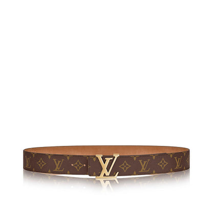 LVBL1 wide 3.8cm real leather Man and women Belt with packing