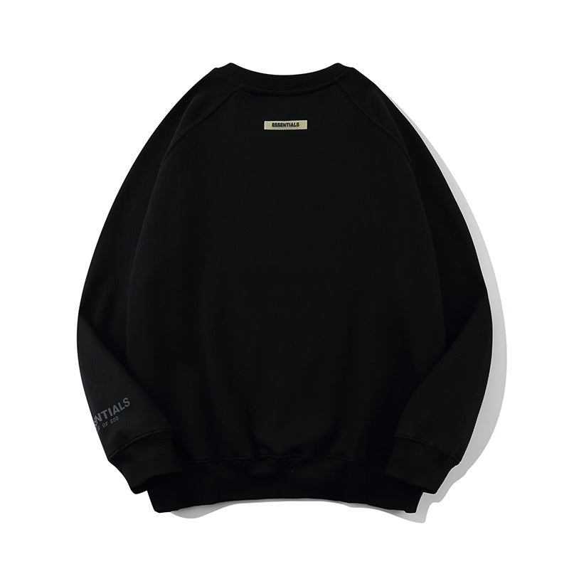 ESC21 New Men's and Women's Same Style Autumn/Winter Thin Velvet Hoodie Sweatshirt Clothing