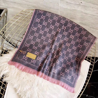 XGC7 cashmere blend 65-180CM Scarf