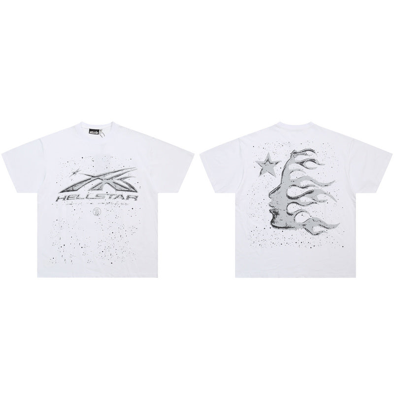 HEC2  Men's and women's summer short-sleeved T-shirt clothes