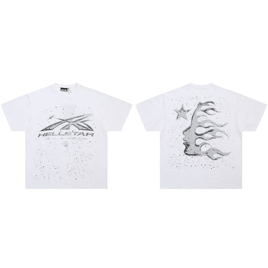HEC2  Men's and women's summer short-sleeved T-shirt clothes