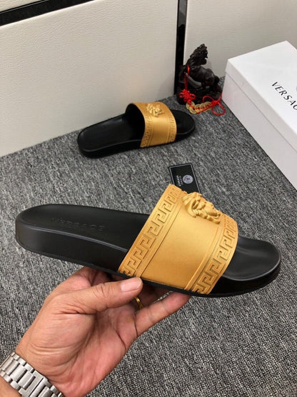 YVS1  shoes man and women slippers with all packaging