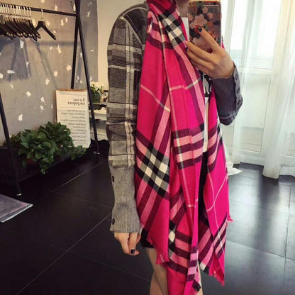 BSC3 cashmere blend 70-180CM Scarf Can choose with box