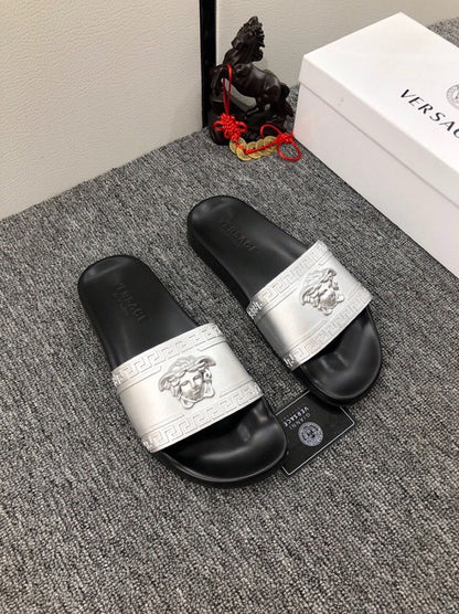 YVS1  shoes man and women slippers with all packaging
