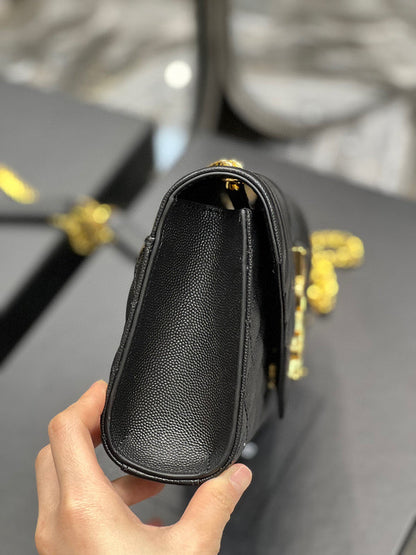 LYP1 Leather Bag 21-13-6CM Shoulder bags