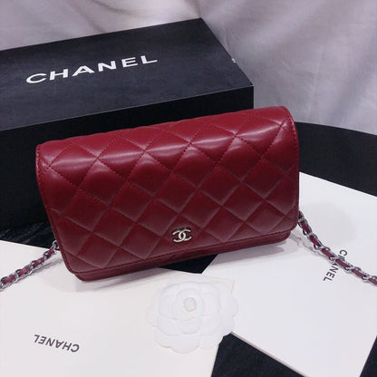 XCP017 Bag leather 19-13-4CM Bag silver logo