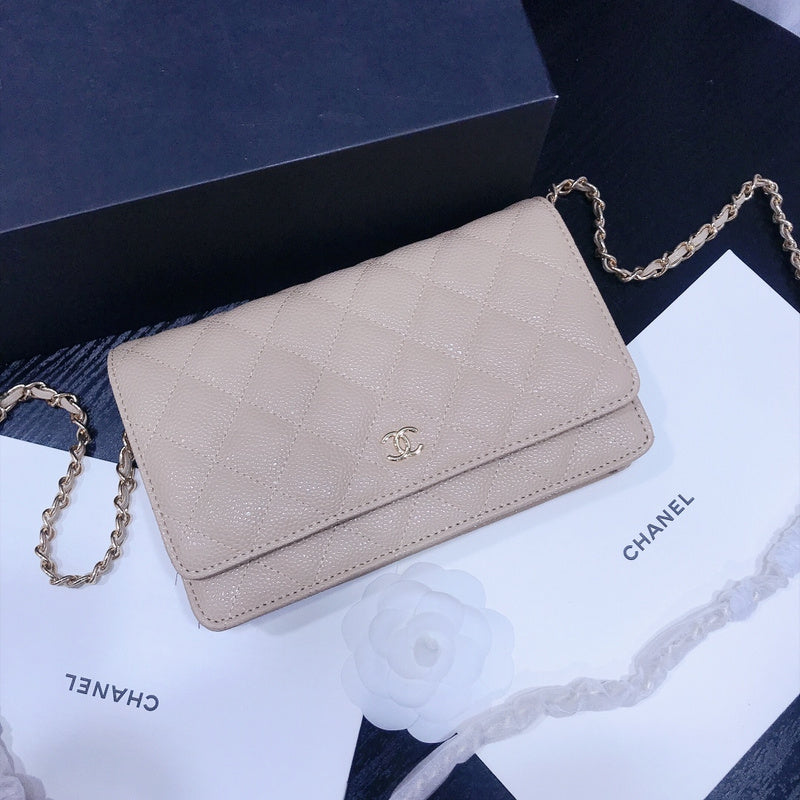 XCP016 Bag leather 19-13-4CM Bag Gold