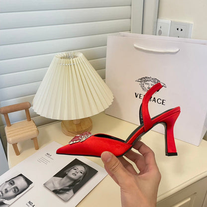 MVS02 high-heeled 7CM shoes 35-42 with Box