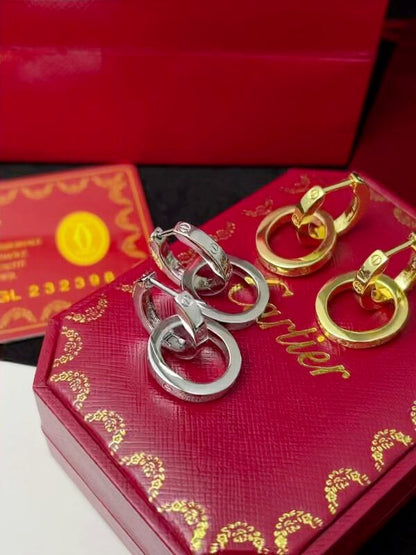 A1171  Women's titanium steel earrings and jewelry