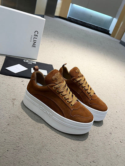 BMCS8 Women 35-40 Leather 6.0CM Shoes with box