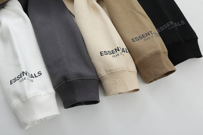 ESC21 New Men's and Women's Same Style Autumn/Winter Thin Velvet Hoodie Sweatshirt Clothing