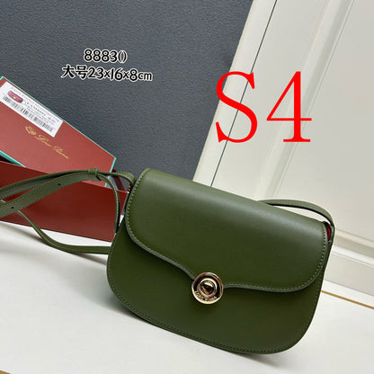 LLPP2 Leather Bag 23-16-8CM Shoulder Bags