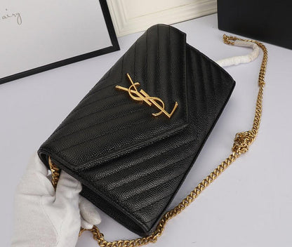 GYP4 Cowhide Women Bag 22.5x14x4cm Bags 5 Colors