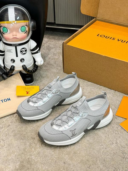 Leather 3.5CM Women 35-40 Men 40-45 Shoes with box