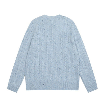 LFC8  New high-quality men's and women's autumn and winter round neck sweater base sweater clothes