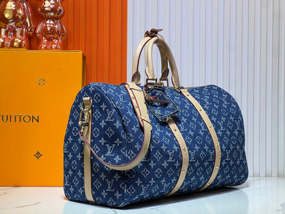 LLP209 Leather Bag 45-27-20CM Travel Bags