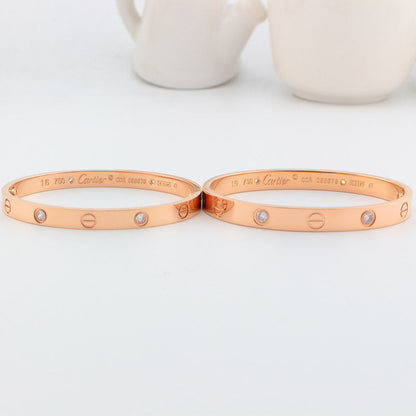CAB15 LOVE screw bracelet with screwdriver bangle steel 18K gold plated Jewelry 15-22cm