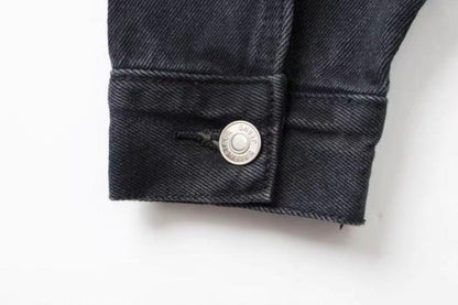 BAC100  New high-quality spring and autumn men'sand women’s jacket denim jacket clothes
