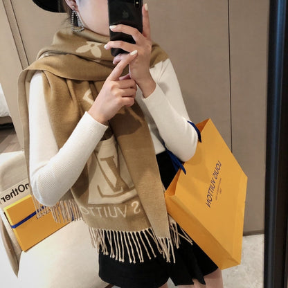 XLC19 cashmere blend 65-180CM Scarf
