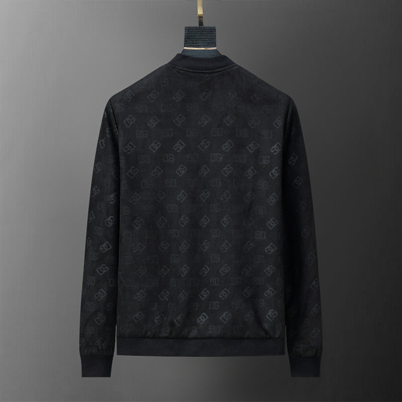 DGC17  New Spring and Autumn thin imitation deer skin velvet jacket long sleeved cardigan clothes
