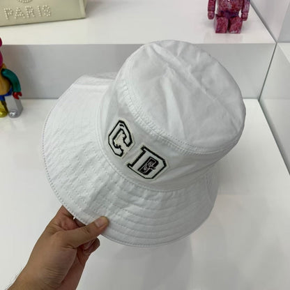 DIH9 Letter embroidery fisherman hat