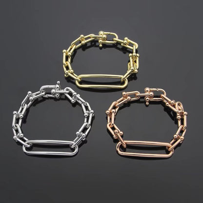 TB03  Lovers' gold plated bracelet jewelry